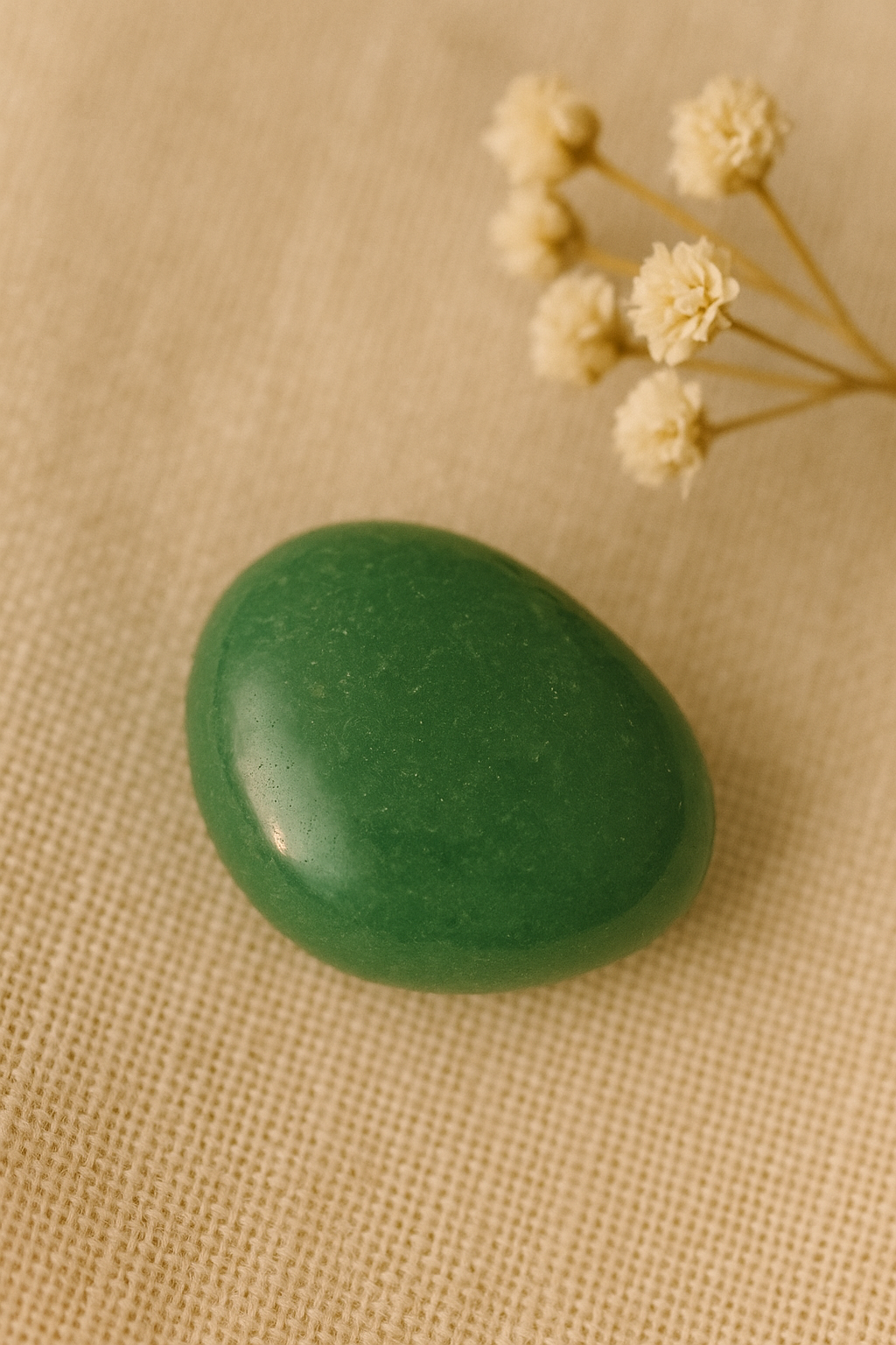 Pierre Roulée Aventurine Verte – Chance, Apaisement & Confiance