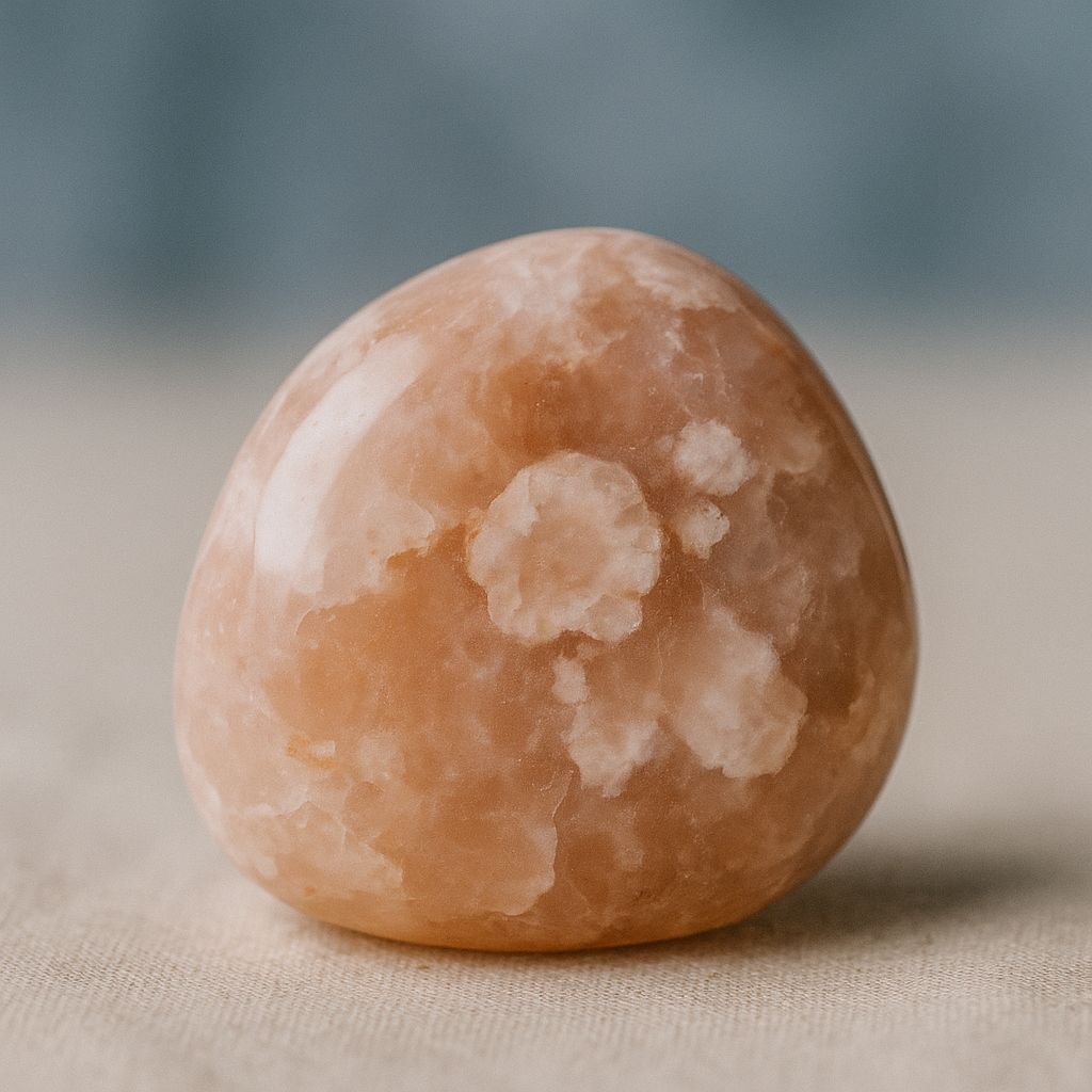 Pierre Roulée Agate Fleur de Cerisier – Douceur & Renouveau