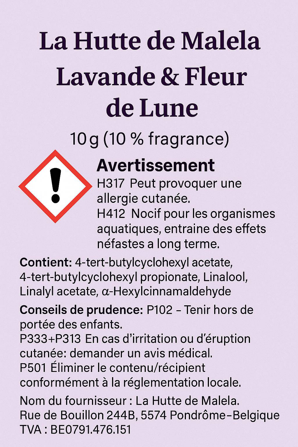Lavande et Fleur de Lune