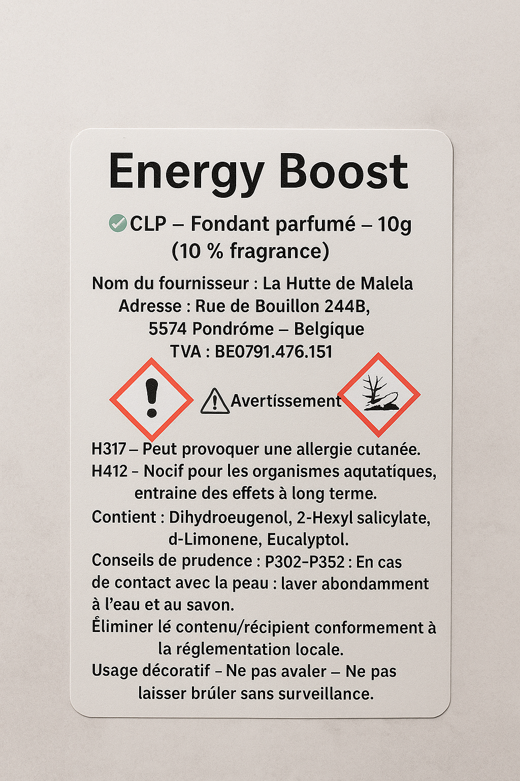 Energy Boost