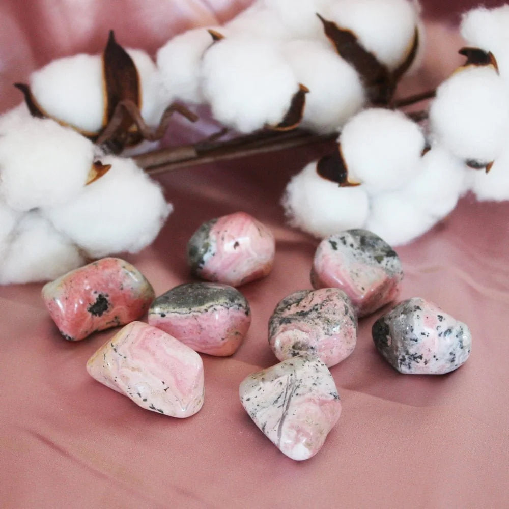 Pierre Roulée Rhodonite