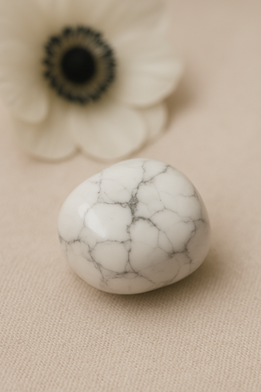 Pierre Roulée Howlite – Calme & Apaisement