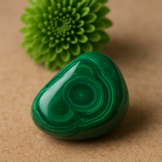 Pierre Roulée Malachite – Transformation & Protection