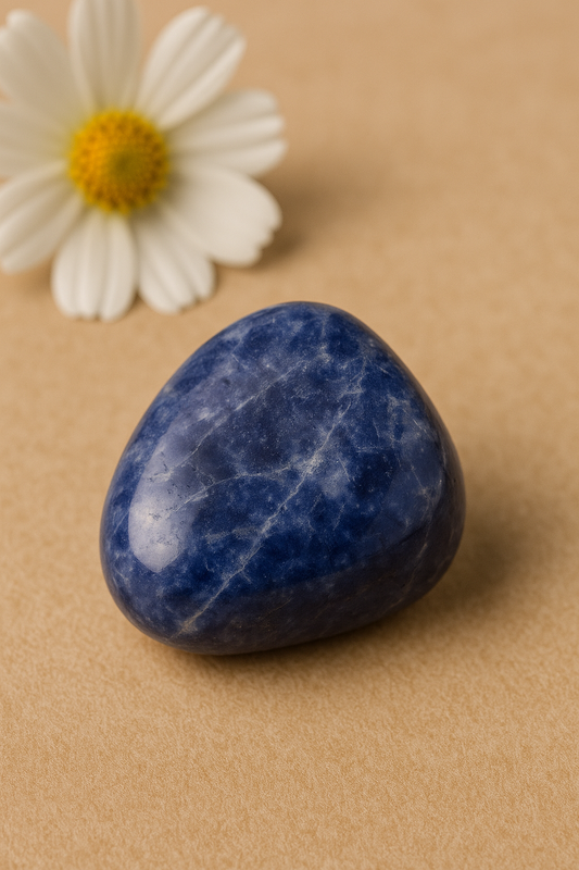 Pierre Roulée Sodalite – Intuition & Communication